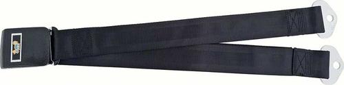 1964-66 Impala, Chevelle, Chevy II, Nova; Standard Seat Belt; Black; Front or Rear