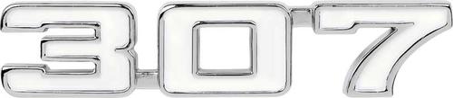 3957933 - 1969-74 Camaro, Nova; 307 Front Fender Emblem; RH or LH ; Each