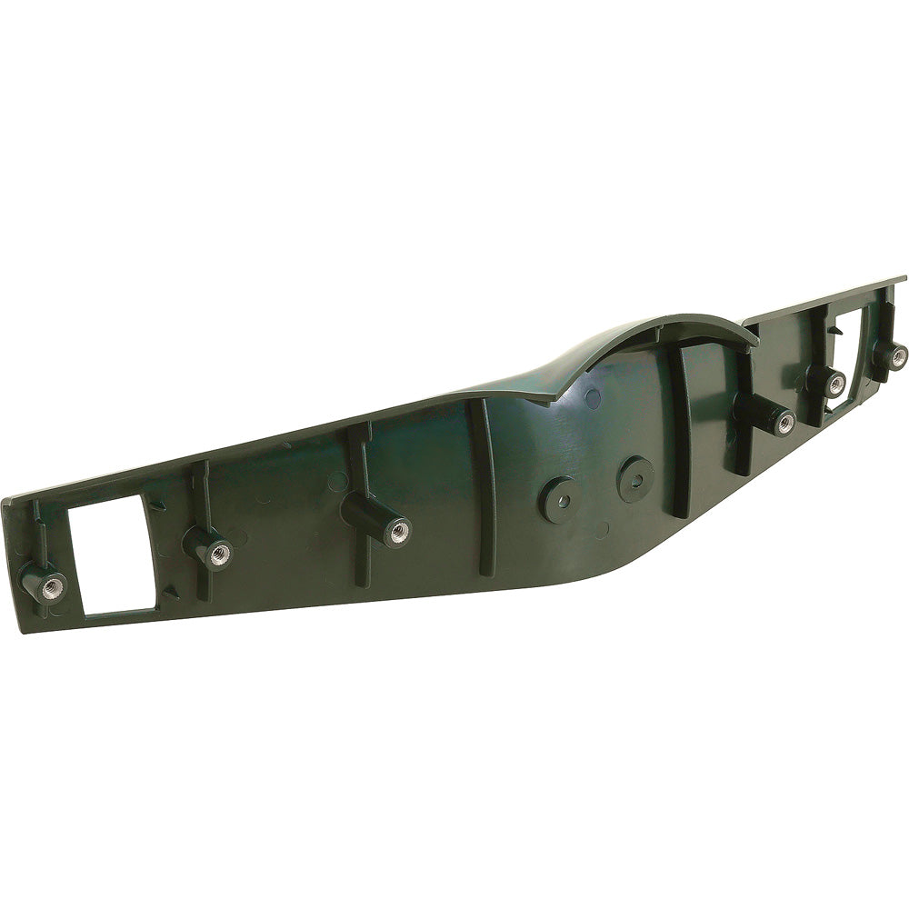 3961778 - 1969-70 Chevrolet; Steering Wheel Shroud; Dark Green With Silver Trim