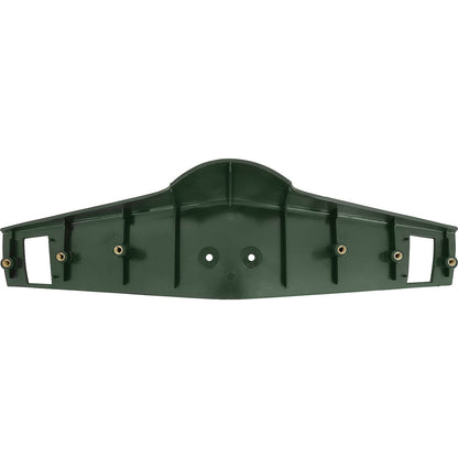 3961778 - 1969-70 Chevrolet; Steering Wheel Shroud; Dark Green With Silver Trim