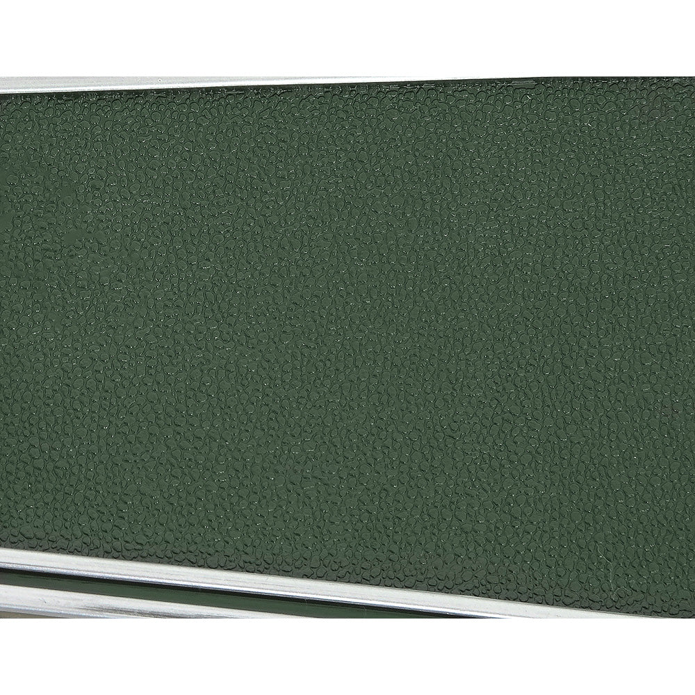 3961778 - 1969-70 Chevrolet; Steering Wheel Shroud; Dark Green With Silver Trim