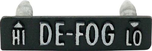 1970-78 Camaro; Dash Rear Window Defogger Bezel