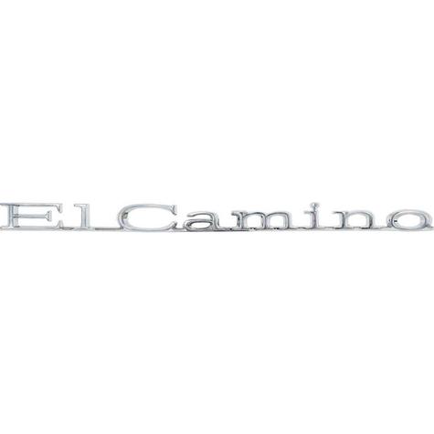3974322 - 1970 El Camino; Front Fender Emblem; with Hardware; Each; GM Licensed