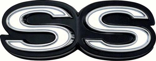 3977563 - 1970 Chevelle, El Camino SS Grill Emblem ; with Hardware