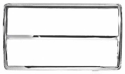 3988105 - 1965-70;Impala, Bel Air, Caprice; Brake Pedal Trim Plate; with Disc Brakes; Automatic Trans; Stainless Steel