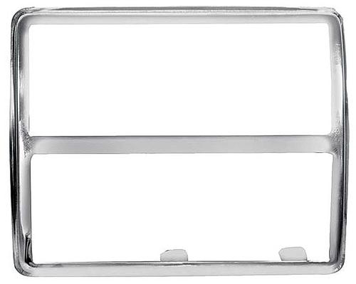 3988106 - 1965-70; Impala, Bel Air, Caprice; Brake Pedal Trim Plate; Manual Trans; Stainless Steel