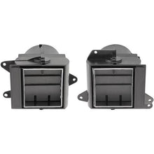 1971-72 Chevelle; Malibu; El Camino; Monte Carlo; Sprint; Dash Air Vent Assemblies; Models Without AC; LH and RH