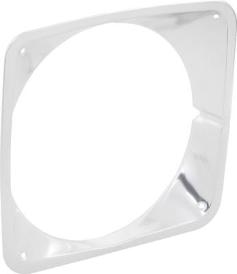 1969-72 Chevy Pickup; Blazer; Suburban; Headlamp Bezel; Bright Aluminum; LH Driver Side