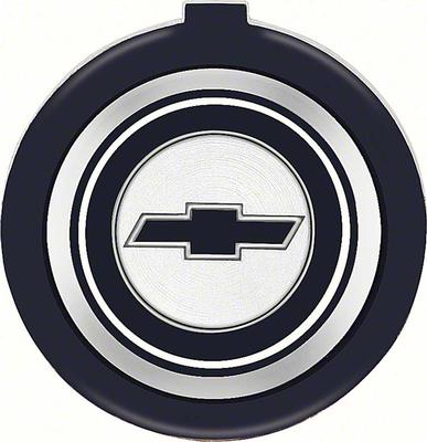 3992304 - 1971-81 Camaro, Nova; Horn Cap Emblem; Bow Tie with Silver Circle