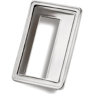 1970-1972 Oldsmobile Cutlass, 442, F85; Convertible Top Switch Bezel; Chrome Plated