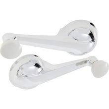 1947-59 GMC Truck; Window Crank Handles; Chrome; Gray/Bone Color Knobs