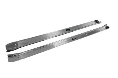 Trim Parts 1968-72 Chevrolet Chevelle 2-Door Sill Plates W/"Body By Fisher" Tag/ Pair - (4152)