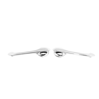 Trim Parts 1966-1967 Chevrolet Chevelle Rear Outside Door Handle Assemblies, Pair - (4157)