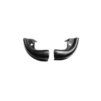 Trim Parts 1964-65 Chevelle/Pontiac GTO 2-Door Hardtop Black Windlace End Caps, Each - (4175)