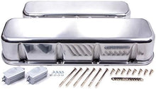 Tall Plain Polished Aluminum Valve Cover for Big Block Chevy