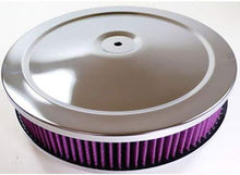 CHROME 10 X 2 MUSCLE CAR AIR CLEANER SET - WASHABLE