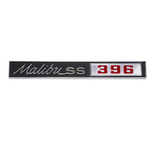 Trim Parts 1965 Chevrolet Chevelle Z-16 Trunk "Malibu SS 396" Emblem W/Fasteners, Each - (4208)