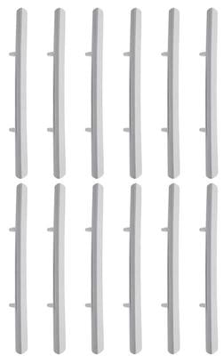 4229997 - 1967-68 Firebird, Trans Am; Rear Quarter Louver Trim; with Hardware;12 Piece Set;