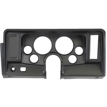 1969-76 Chevrolet Nova; 6-Gauge Dash Panel; (2) 5" (4) 2-1/16"; w/ Right Vent Only; Carbon Fiber