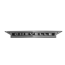 Trim Parts 1966 Chevrolet Chevelle Grille "Chevelle" Emblem W/Fasteners, Each - (4309)