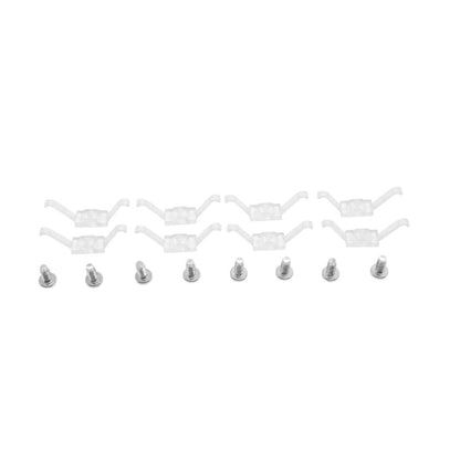 Trim Parts 1966 Chevrolet Chevelle 8-Piece Rear Lamp Bezel Retainer Kit W/Screws - (4320)