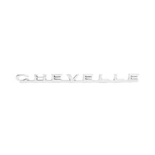 Trim Parts 1967 Chevrolet Chevelle Hood "Chevelle" Emblem W/Fasteners, Each - (4410)