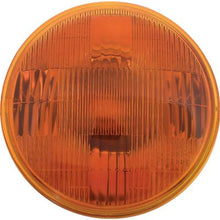 5-3/4" Round Seal Beam Halogen Fog Lamp Bulb; Amber