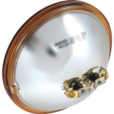 5-3/4" Round Seal Beam Halogen Fog Lamp Bulb; Amber
