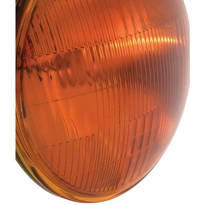 5-3/4" Round Seal Beam Halogen Fog Lamp Bulb; Amber
