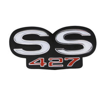 Trim Parts 1967 Chevrolet Chevelle Grille "SS 427" Emblem W/Retainer & Fasteners, Each - (4413)