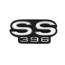 Trim Parts 1968 Chevrolet Chevelle Rear "SS 396" Panel Emblem W/Fasteners, Each - (4501)