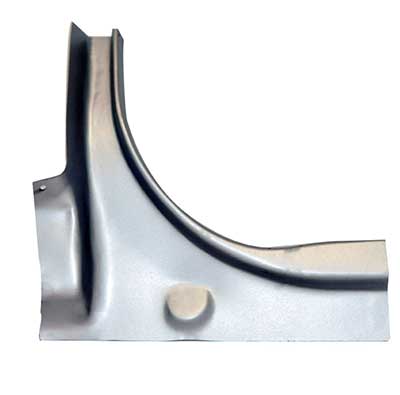 45117A - 1967-68 Mustang Fastback; Lower Trunk Drip Rail Corner; LH Driver Side