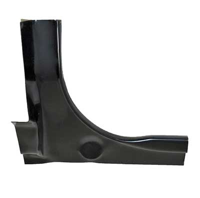 45118B - 1967-68 Mustang; Lower Trunk Drip Rail Corner; Coupe, Convertible; Drivers Side