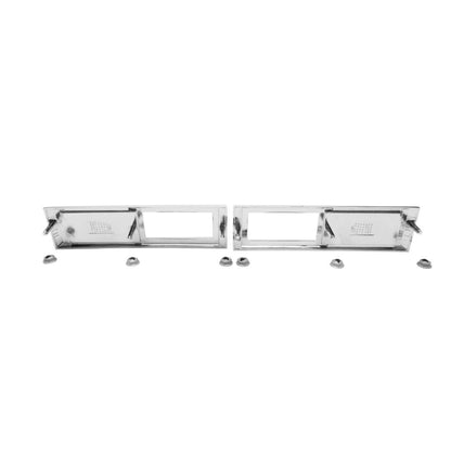 Trim Parts 1968 Chevrolet Car/El Camino Front Marker Light "427" Bezel W/Fasteners, Pair - (4524)