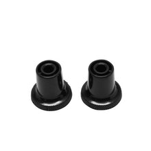 Trim Parts 1963-78 GM Full Size Car/El Camino 2-Piece Black Vent Pull Knobs - (4561)