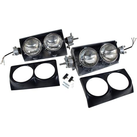 1963-67 Chevrolet Corvette; Headlight Assembly; LH & RH