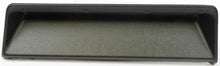 1966-67 Chevrolet Chevy II, Nova; Blank Dash Gauge Panel; w/o Holes; Black
