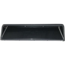 1966-67 Chevrolet Chevy II, Nova; Blank Dash Gauge Panel; w/o Holes; Carbon Fiber
