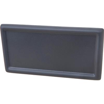 1966-67 Chevrolet Chevy II, Nova; Radio Delete Panel; Black