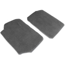 1990-91 Chevrolet Corvette; FRONT SPEAKER COVER CARPETS; GRAY PILE
