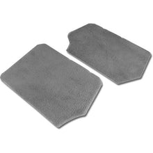 1992-93 Chevrolet Corvette; FRONT SPEAKER COVER CARPETS; GRAY PILE