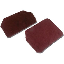 1993 Chevrolet Corvette; FRONT SPEAKER COVER CARPETS; RUBY RED PILE