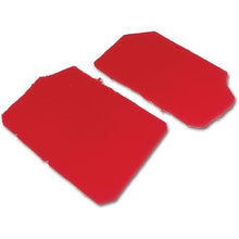 1994-96 Chevrolet Corvette; Front Speaker Cover Carpets - Red Tru-Vet