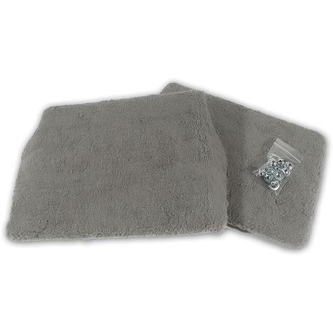 1994-96 Chevrolet Corvette; Front Speaker Cover Carpet Assemblies - Gray Tru-Vet Carpet