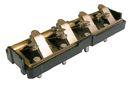1958-63 GM; Power Window Switch Base; 4 Button; Base Only