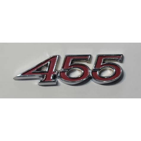 473122 - 1970 Bonneville, Catalina, Safari, Parisienne; Fender Emblem; 455 Engine Designation