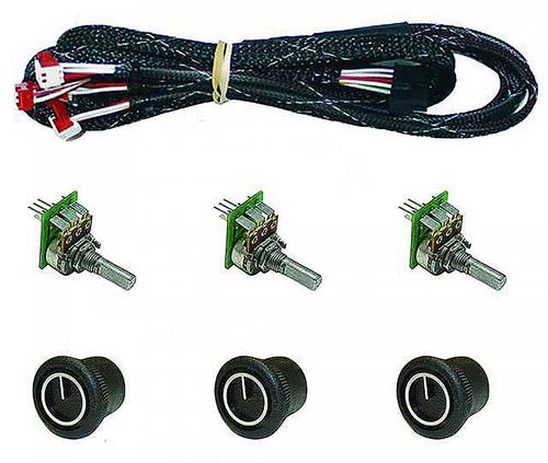 1966-77 Bronco Vintage Air Gen IV SureFit Air Conditioning Control Panel kit