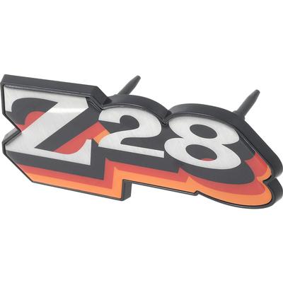 475528 - 1978 Camaro; Z28; Front Grill Emblem; Red / Orange