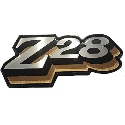 475529 - 1978 Camaro; Z28 Front Grill Emblem; Dark Gold