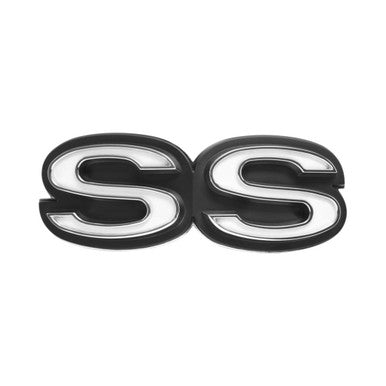 Trim Parts 1972 Chevrolet Chevelle Grille "SS" Emblem W/Fasteners, Each - (4770)